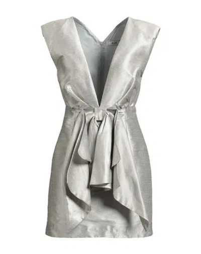 Jijil Woman Mini Dress Grey Size 4 Polyester In Gray