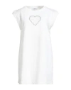 Jijil Woman Mini Dress Ivory Size 2 Cotton, Polyester In White