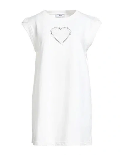 Jijil Woman Mini Dress Ivory Size 2 Cotton, Polyester In White