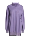 Jijil Woman Mini Dress Mauve Size 6 Viscose, Polyamide, Elastane In Purple
