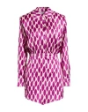 Jijil Woman Mini Dress Mauve Size 6 Viscose In Purple