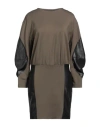Jijil Woman Mini Dress Military Green Size 8 Viscose, Polyamide, Elastane In Green