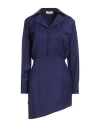 Jijil Woman Mini Dress Purple Size 2 Polyester, Viscose, Elastane In Blue