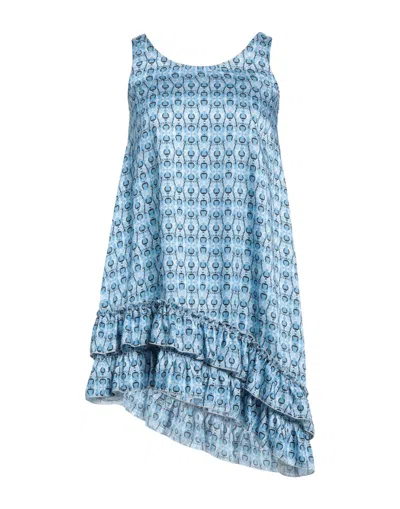 Jijil Short Dresses In Blue