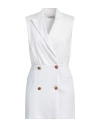 Jijil Woman Mini Dress White Size 2 Cotton, Polyester