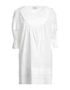 Jijil Short Dresses In White