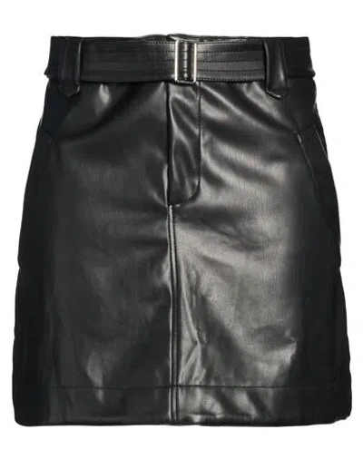 Jijil Woman Mini Skirt Black Size 8 Polyester