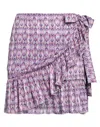 Jijil Mini Skirts In Purple