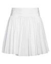 Jijil Woman Mini Skirt White Size 8 Polyester, Cotton In White