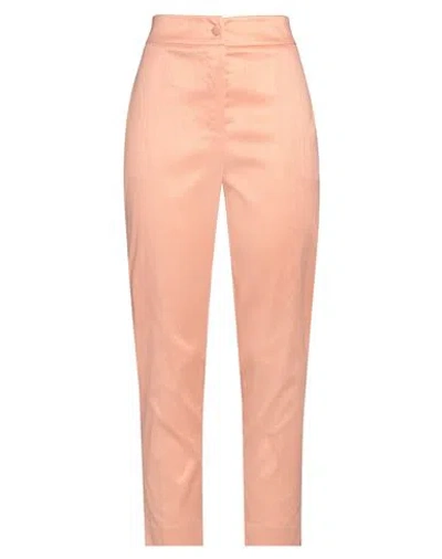 Jijil Woman Pants Apricot Size 8 Polyester In Orange