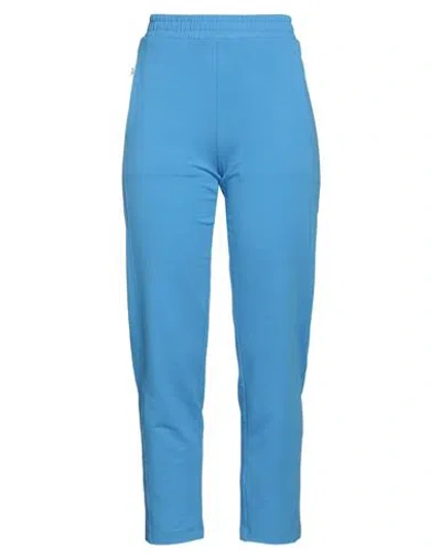 Jijil Woman Pants Azure Size 8 Cotton, Elastane In Blue