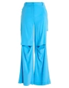 Jijil Woman Pants Azure Size 12 Viscose, Polyester In Blue