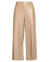 Jijil Woman Pants Beige Size 4 Polyester In Brown