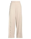 Jijil Woman Pants Beige Size 8 Viscose, Polyamide, Elastane