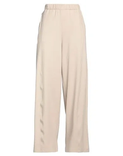 Jijil Woman Pants Beige Size 8 Viscose, Polyamide, Elastane
