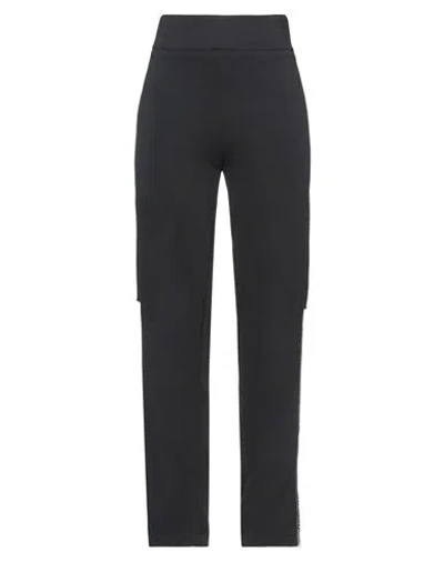 Jijil Woman Pants Black Size 10 Cotton, Polyester