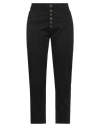 Jijil Woman Pants Black Size 27 Cotton, Elastane In Black