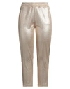 Jijil Woman Pants Camel Size 10 Polyester In Beige