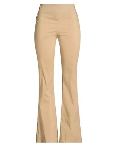 Jijil Woman Pants Camel Size 4 Cotton, Polyamide, Nylon In Neutral