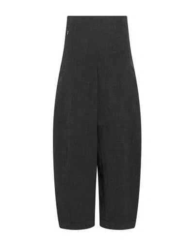 Jijil Woman Pants Charcoal Size 2 Polyester, Viscose, Elastane In Gray