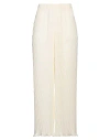 Jijil Woman Pants Cream Size 2 Polyester In White
