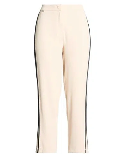 Jijil Woman Pants Cream Size 4 Polyester, Elastane In White