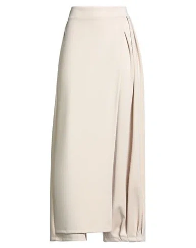 Jijil Woman Pants Cream Size 6 Polyester, Elastane In White