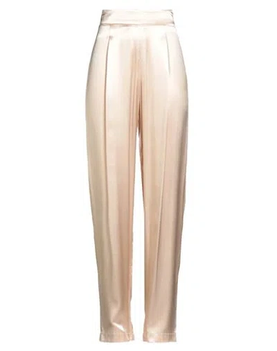 Jijil Woman Pants Cream Size 8 Viscose In Neutral