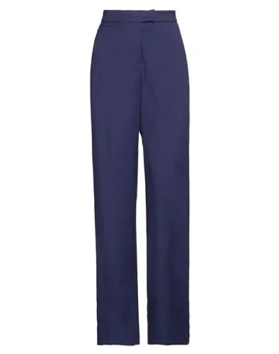Jijil Woman Pants Dark Purple Size 2 Polyester, Viscose, Elastane