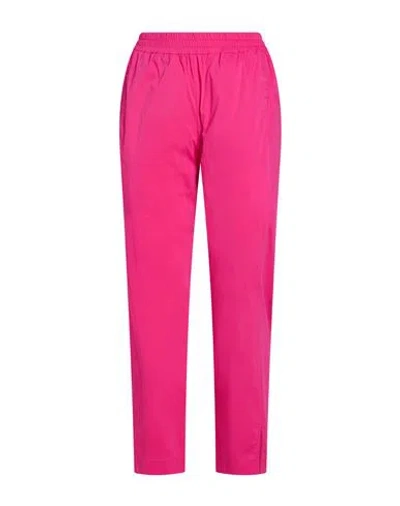 Jijil Woman Pants Fuchsia Size 2 Cotton, Polyamide, Elastane In Pink