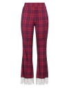Jijil Woman Pants Garnet Size 8 Polyester, Viscose, Elastane In Red