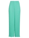 Jijil Woman Pants Green Size 4 Polyester In Blue