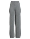 Jijil Woman Pants Grey Size 6 Polyamide, Viscose, Wool, Cashmere