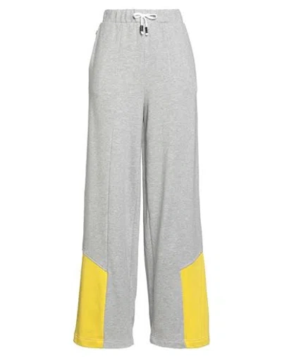 Jijil Woman Pants Grey Size 8 Cotton, Polyester In Gray