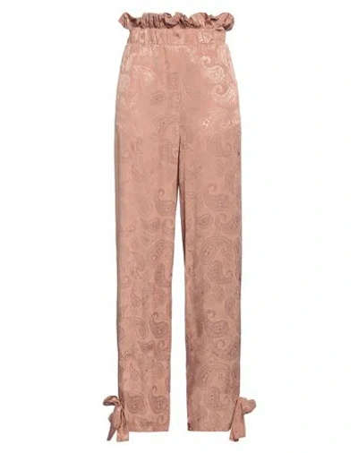 Jijil Woman Pants Light Brown Size 8 Viscose In Beige