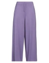 Jijil Woman Pants Mauve Size 4 Viscose, Polyamide, Elastane In Purple