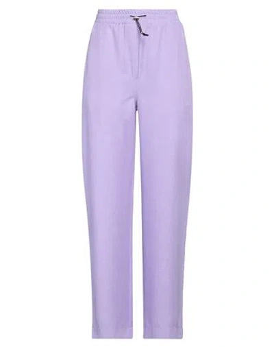 Jijil Woman Pants Lilac Size 6 Polyester In Purple
