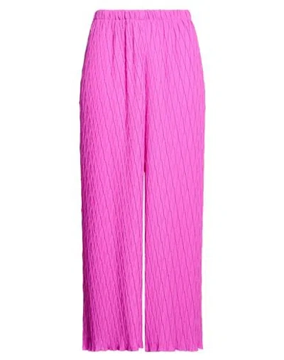 Jijil Woman Pants Mauve Size 2 Polyester In Purple
