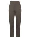 Jijil Woman Pants Brown Size 2 Polyester, Elastane In Green