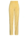 Jijil Woman Pants Mustard Size 10 Polyester, Polyamide, Elastane In Yellow