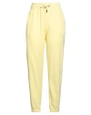 Jijil Woman Pants Pastel Yellow Size 8 Cotton, Polyester In Yellow