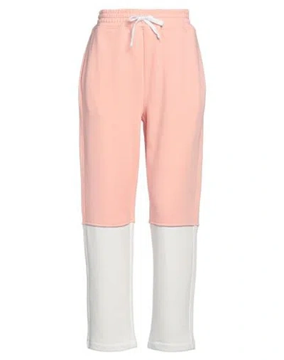 Jijil Woman Pants Pink Size 6 Cotton, Polyester