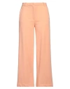 Jijil Woman Pants Salmon Pink Size 10 Cotton, Polyester