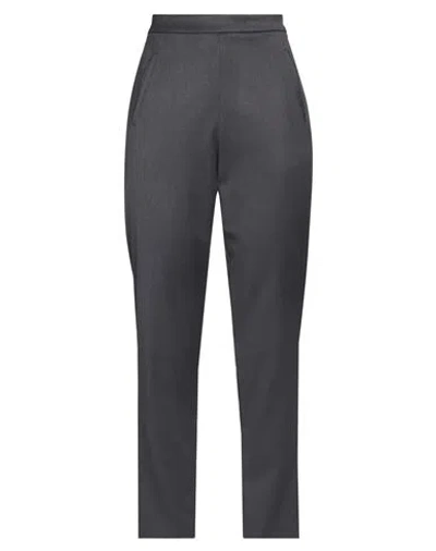 Jijil Woman Pants Charcoal Size 6 Polyester, Viscose, Elastane In Grey