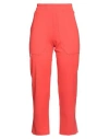 Jijil Woman Pants Tomato Red Size 4 Viscose, Polyamide, Elastane In Tomato Red