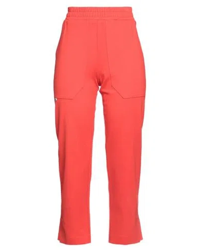 Jijil Woman Pants Tomato Red Size 4 Viscose, Polyamide, Elastane