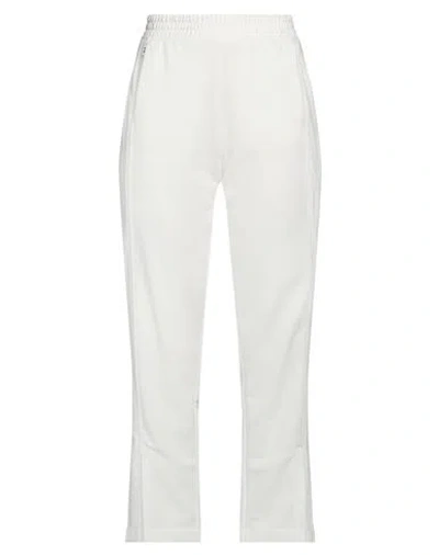 Jijil Woman Pants White Size 4 Cotton, Polyester