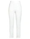 Jijil Woman Pants White Size 8 Viscose, Polyester In White