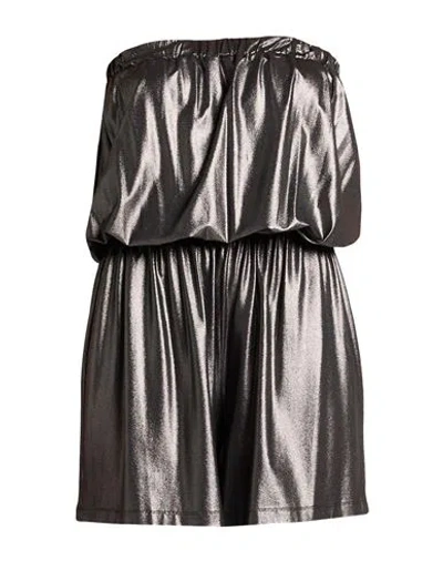 Jijil Woman Playsuit Black Size M Polyamide, Elastane