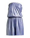 Jijil Woman Playsuit Blue Size M Polyamide, Elastane